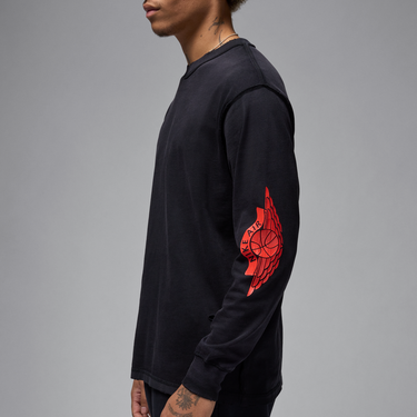 T-shirt Jordan Jordan Rare Air Long Sleeve T-Shirt Sort | IB3134-010, 2