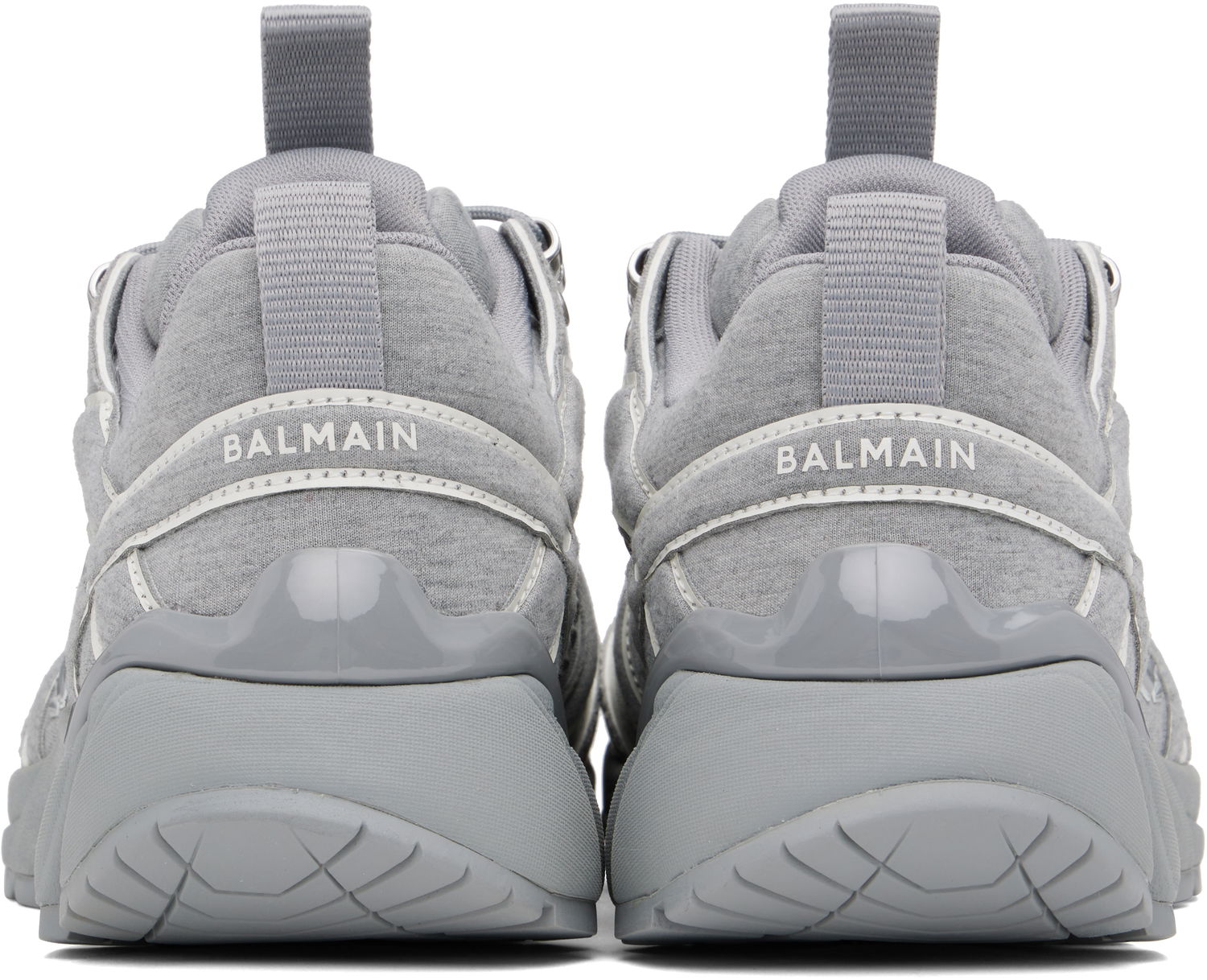 Tøj Balmain Balmain Cosmic Dust Fleece Grå | EM1VI357TMGO, 1