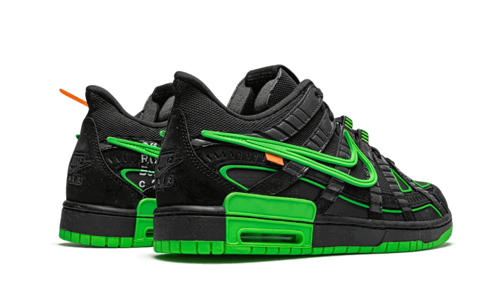 Sneakers og sko Nike Off-White x Air Rubber Dunk ''Green Strike'' Sort | CU6015-001, 1