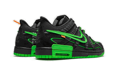 Sneakers og sko Nike Off-White x Air Rubber Dunk ''Green Strike'' Sort | CU6015-001, 1