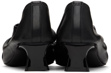 Sneakers og sko Stella McCartney Elsa Ruched Kitten Heels Sort | 810417W1IL0, 1