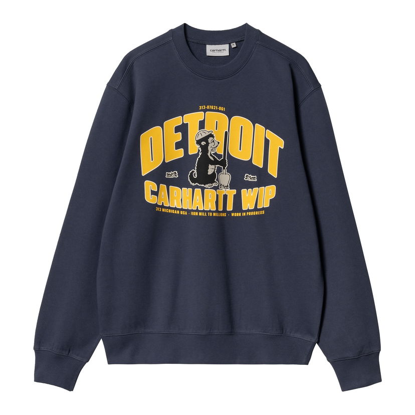 Sweatshirt Carhartt WIP Underground Sweatshirt Mørkeblå | I034723_6