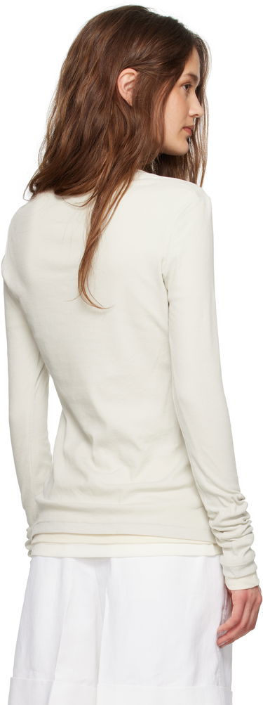 Sweater Jil Sander Jil Sander '3 Layers' Long Sleeve T-Shirt Set Hvid | J40FV0104_JTN356, 2