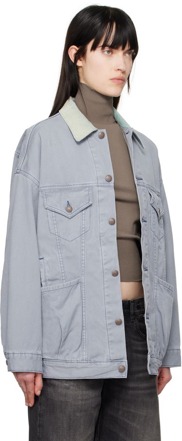 Jakke R13 R13 Lacey Trucker Denim Jacket Blå | R13WD210-D279A, 1
