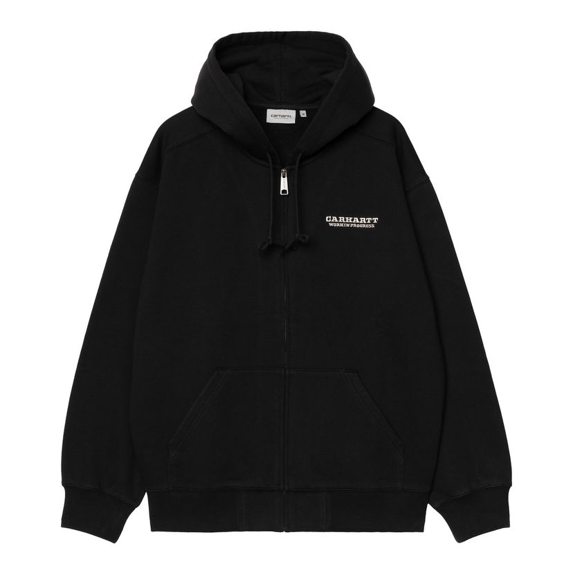 Sweatshirt Carhartt WIP Hooded Runaway Sweat Jacket Sort | I034414_4