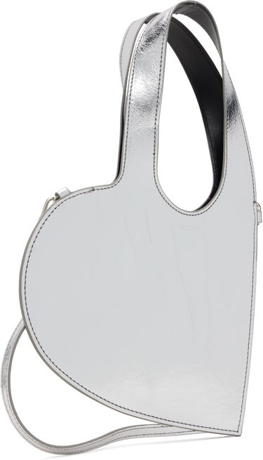 Mulepose Coperni Coperni Mini Heart Tote Bag Metalisk | COPBA93F6051, 1