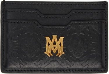 Tegnebog AMIRI 'MA' Quad Leather Card Holder Sort | AMACCO1014, 0
