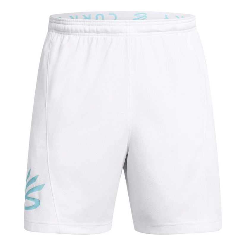 Shorts Under Armour Curry Splash Basketball Shorts Hvid | 1380327-100
