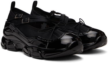 Skopleje Simone Rocha Simone Rocha Classic Criss Cross Tracker Ballerinas Sort | HT19 0755, 3