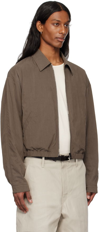 Jakke LEMAIRE Lemaire Zipped Cropped Jacket Hvid | OW1124 LF1370, 4