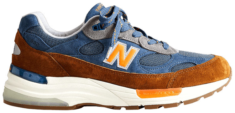 Sneakers og sko New Balance J.Crew x 992 Made in USA "New York" Blå | M992JC, 0