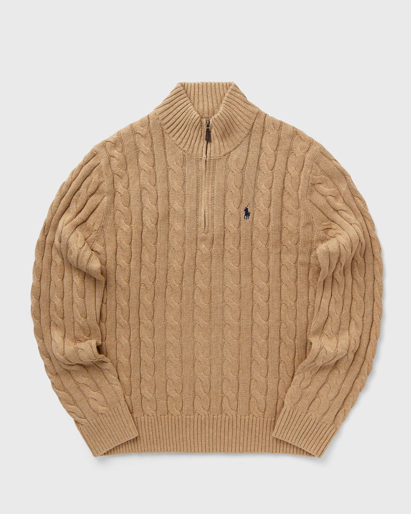 Sweater Polo by Ralph Lauren Long Sleeve Pullover Sweater Brun | 710810841003