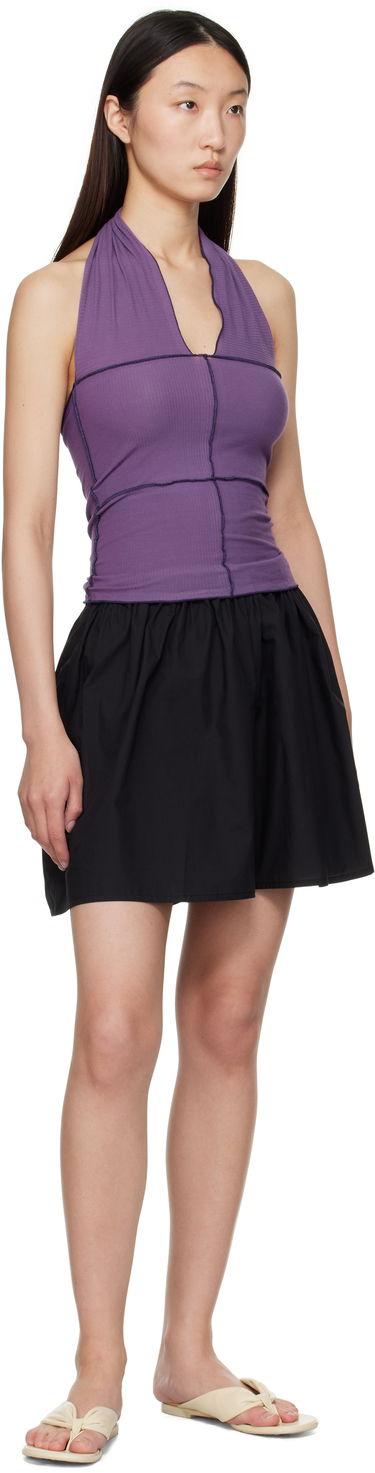Tanktop Baserange Baserange Cinder Halter Top Lilla | TTCH-CR-AU25, 3