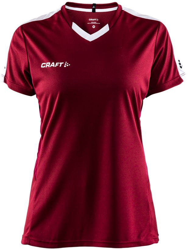 T-shirt Craft Jersey Contrast T-Shirt Red Rød | 1905567-1777