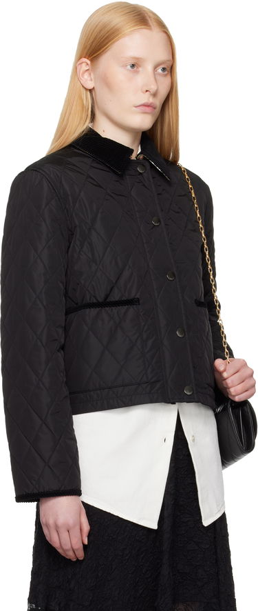 Puffer jakke Burberry Burberry Oldham Quilted Nylon Jacket Sort | 8113836, 1