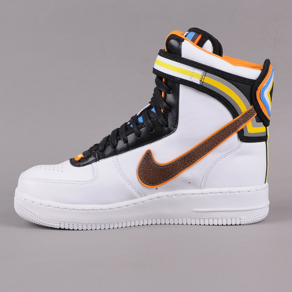 Sneakers og sko Nike Riccardo Tisci x Air Force 1 Hi Sp ''White Baroque Brown'' Hvid | 669919-120, 0