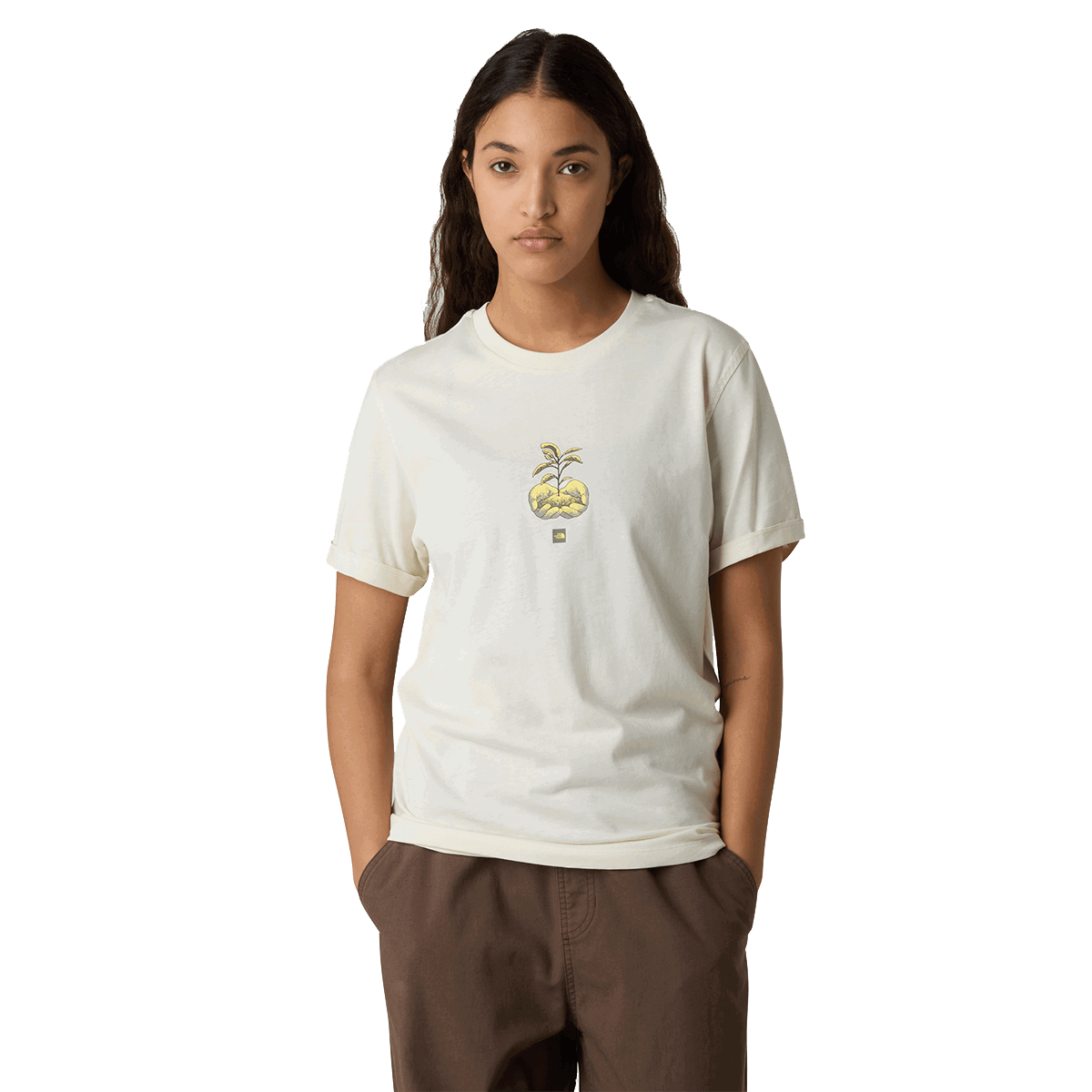 T-shirt The North Face The North Face Connect Relaxed Graphic Short Sleeve T-Shirt Hvid | NF0A8E41QLI1, 0