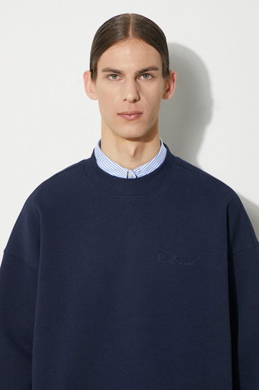 Sweatshirt Lacoste Lacoste Crewneck Sweatshirt Mørkeblå | SH7470, 3