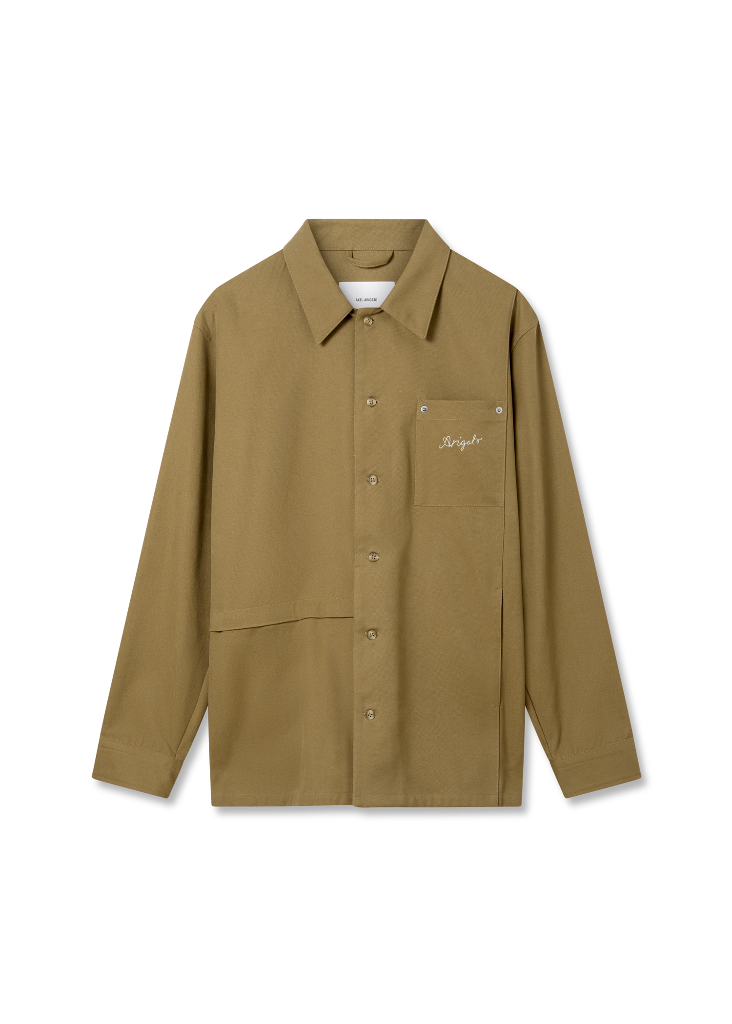 Skjorte AXEL ARIGATO Canvas Overshirt Brun | A2917001, 1