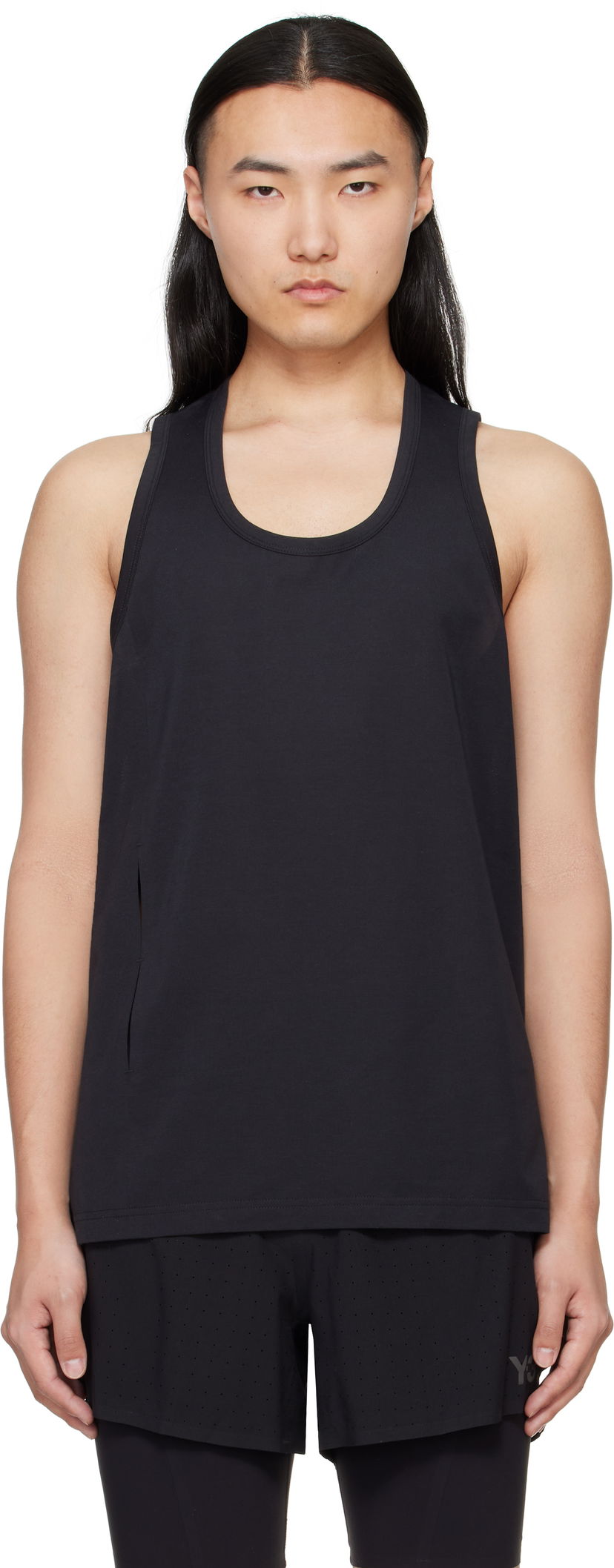 Tanktop Y-3 Y-3 Sleeveless Tank Top Sort | JN4912
