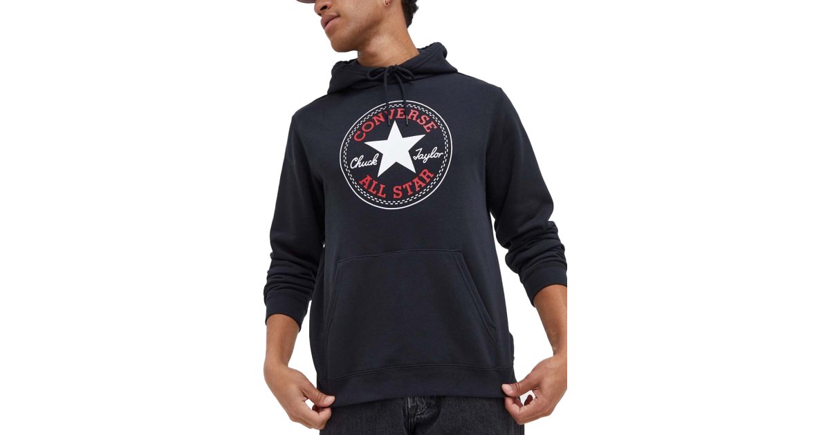 Sweatshirt Converse Go-To All Star Fleece Sort | 10025470-a01-001, 1