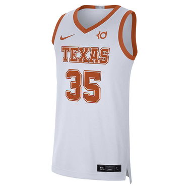 Jersey Nike NCAA TEXAS LONGHORNS DRI-FIT LIMITED EDITION JERSEY KEVIN DURANT Hvid | CN3018-100, 1
