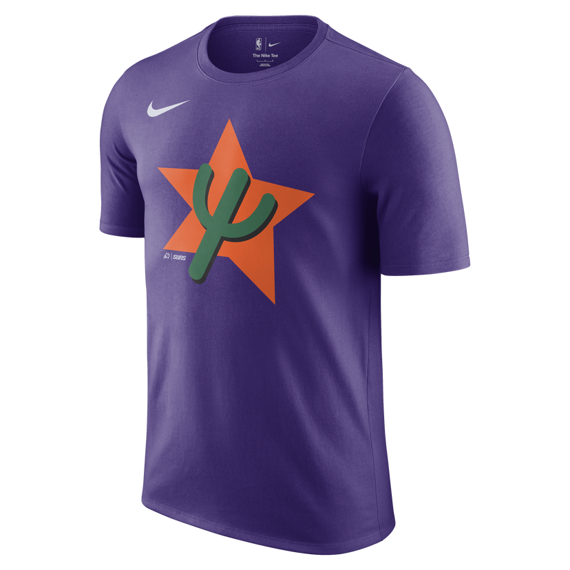 T-shirt Nike Essential City Edition Suns T-Shirt Lilla | HJ2589-504