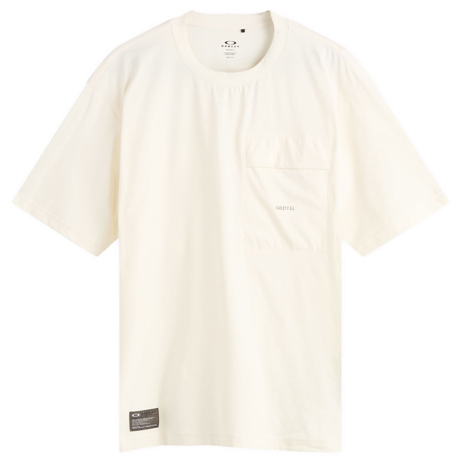 T-shirt OAKLEY FGL Scratch Pocket T-Shirt 5.0 Hvid | FOA407577-33W, 1