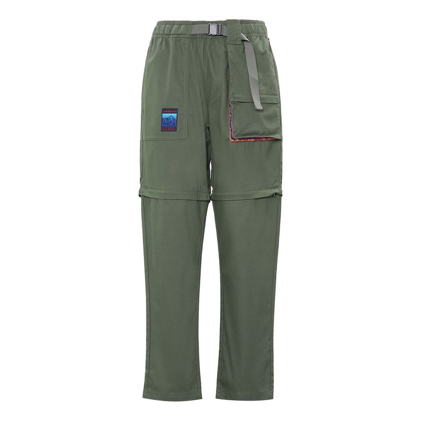Cargo bukser adidas Originals Cargo Pants with Outdoor Pocket Grøn | GV0933
