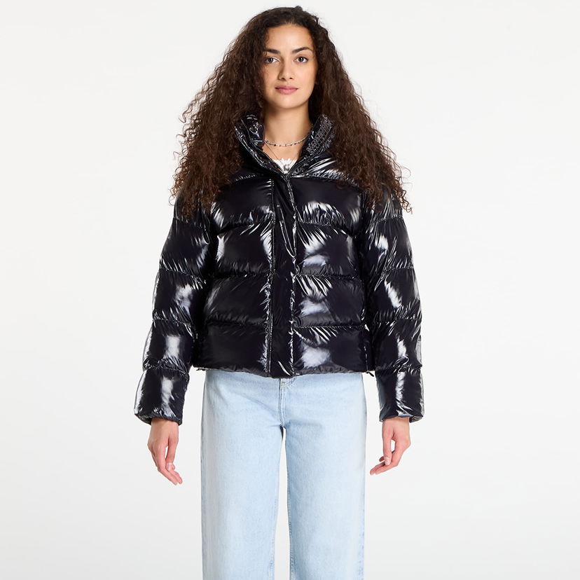 Puffer jakke Napapijri Napapijri A-Glane Puffer Jacket Sort | NP0A4HZ50411