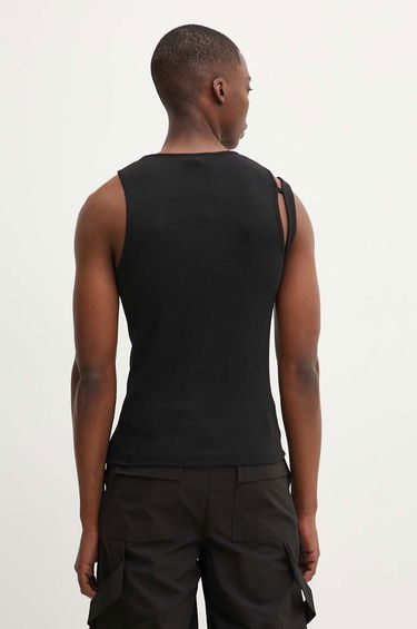 Tanktop HELIOT EMIL Cutout Detail Tank Top Sort | PREAW24.M.09.118, 5