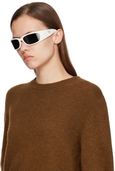 Solbriller Prada Sunglasses White Hvid | 0PR A14S 8056262049785, 3