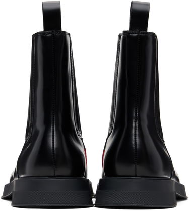 Sneakers og sko BOSS Hugo Embossed-Logo Chelsea Boots Sort | 50552567, 1