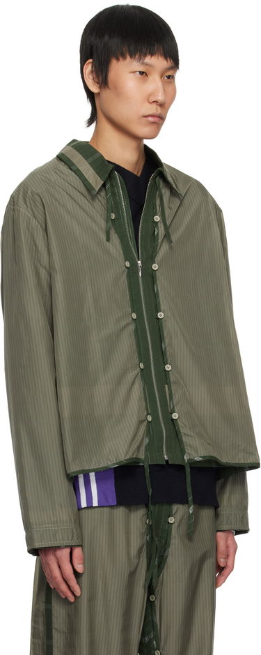 Skjorte Craig Green Craig Green Layered Shell Jacket Grøn | CGSS25CWOSHI54, 1