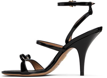 Tilbehør FERRAGAMO Salvatore Ferragamo Strappy Vara Bow Heeled Sandals Sort | 782880, 2