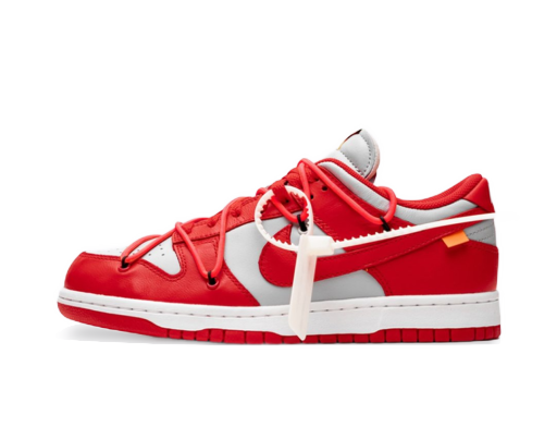 Sneakers og sko Nike Off-White x Dunk Low "University Red" Rød | CT0856-600