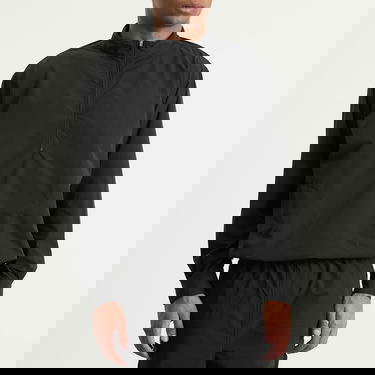 Sweatshirt BEAMS Tech Stand Collar Quarter-Zip Pullover Sort | 1111-1249-803-19, 2