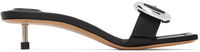 Black Le Chouchou 'Les Sandales Regalo Basses' Heels