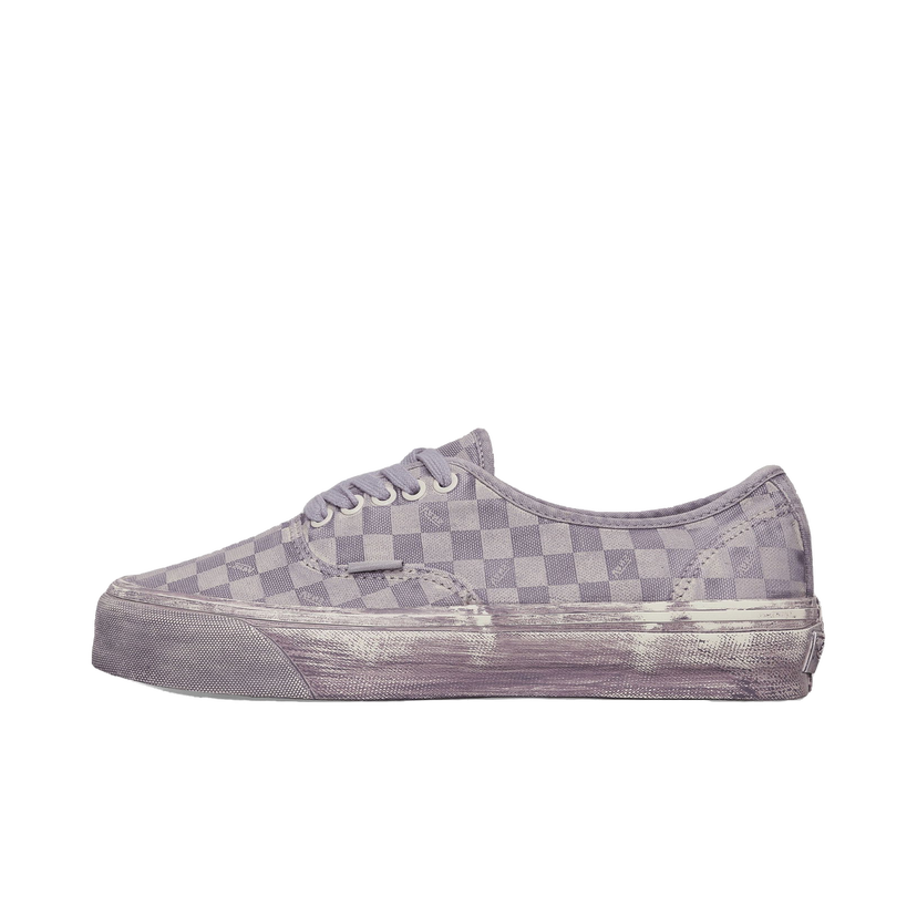 Sneakers og sko Vans Authentic LX Reissue 44 Dip Dye Checkerboard Lilla | VN0007QZD6U1