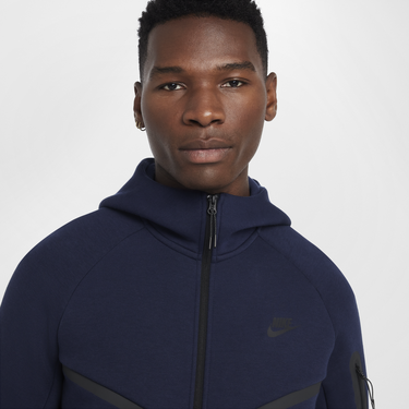 Sweatshirt Nike Tech Windrunner Hoodie With Zipper Blå | HV0949-451, 2