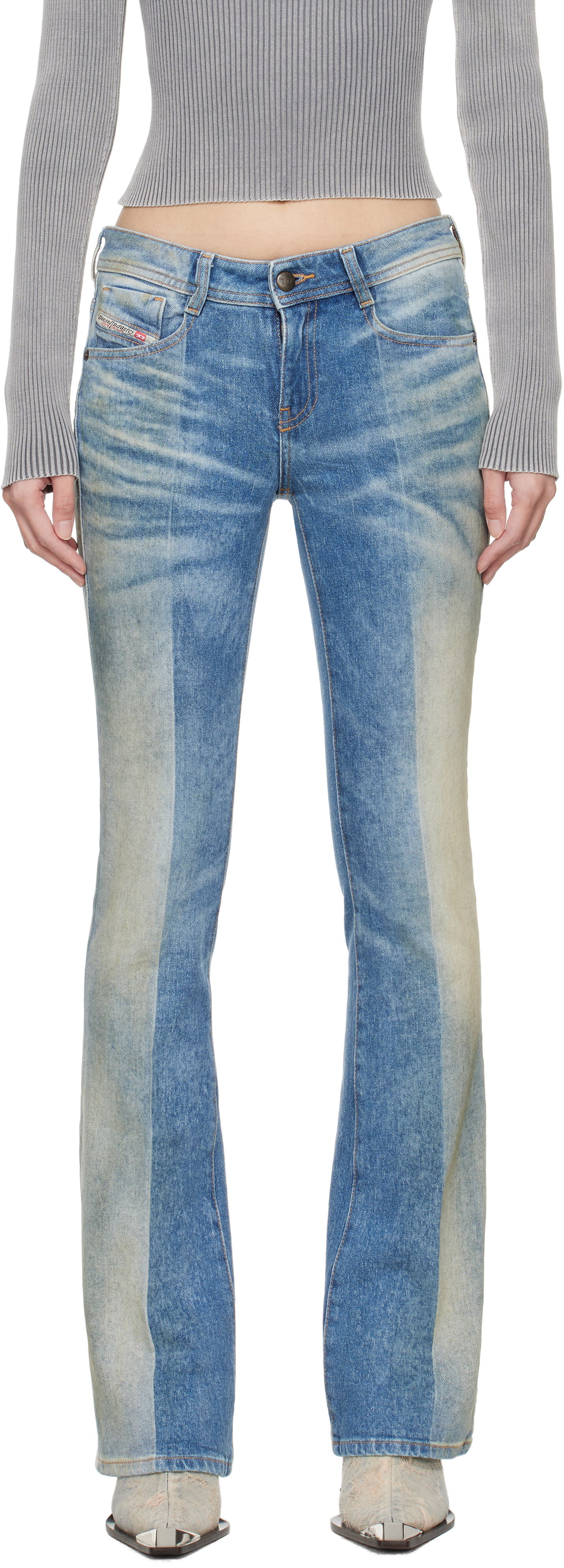 Jeans Diesel Bootcut Jeans 1969 D-Ebbey Blå | A16816 007W8, 0