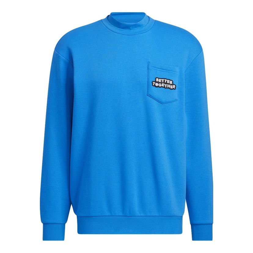 Sweater adidas Originals Sesame Street Sweatshirt Blå | HD7289
