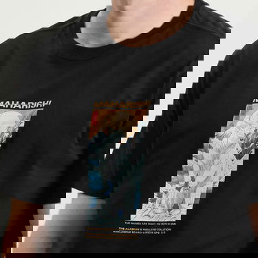 T-shirt Maharishi Maharishi Alaskan Polar Bears Graphic T-Shirt Sort | 2211-BLK, 5