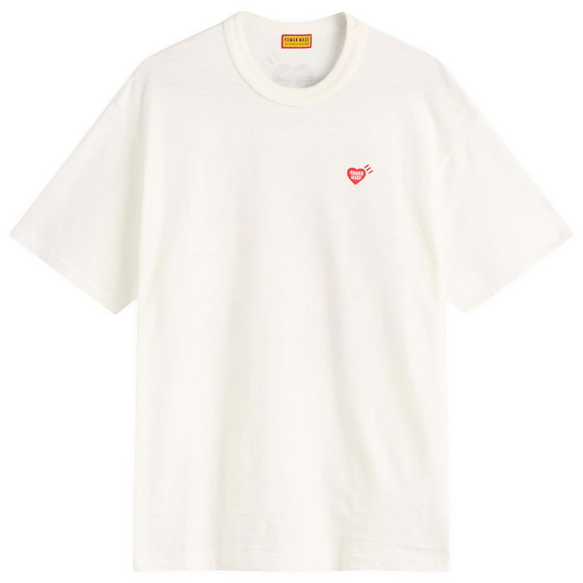 T-shirt Human Made Small Heart T-Shirt, Size Large Hvid | HM30TE005-WHT