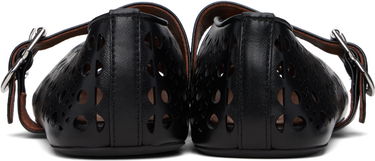 Skopleje Alaïa ALAÏA Vienne Laser Cut Ballerina Flats Hvid | AA3A029CK216, 1