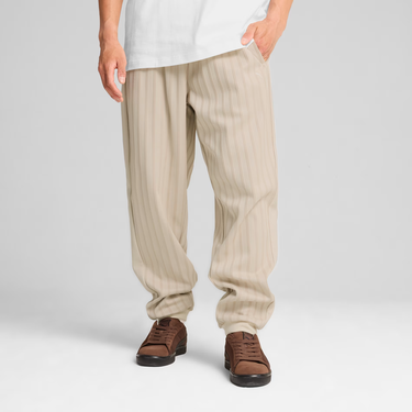 Joggingbukser Puma T7 Striped Track Pants Beige | 626696-87, 1