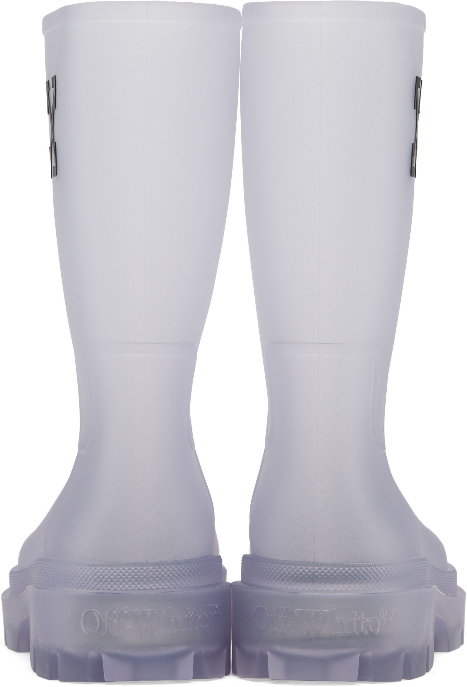 Regnfrakke Off-White Off-White Arrow Reboot Boots Hvid | OMIE00BS25MAT0027910, 1