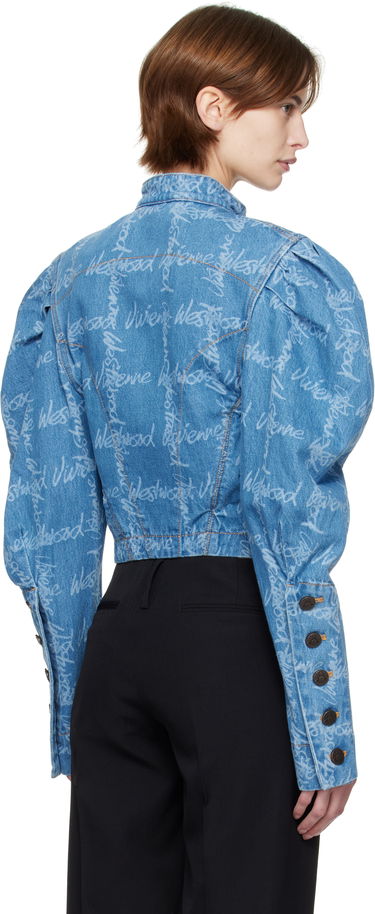 Jakke Vivienne Westwood Vivienne Westwood Filli Denim Jacket Blå | 1901001F-W014I-, 2