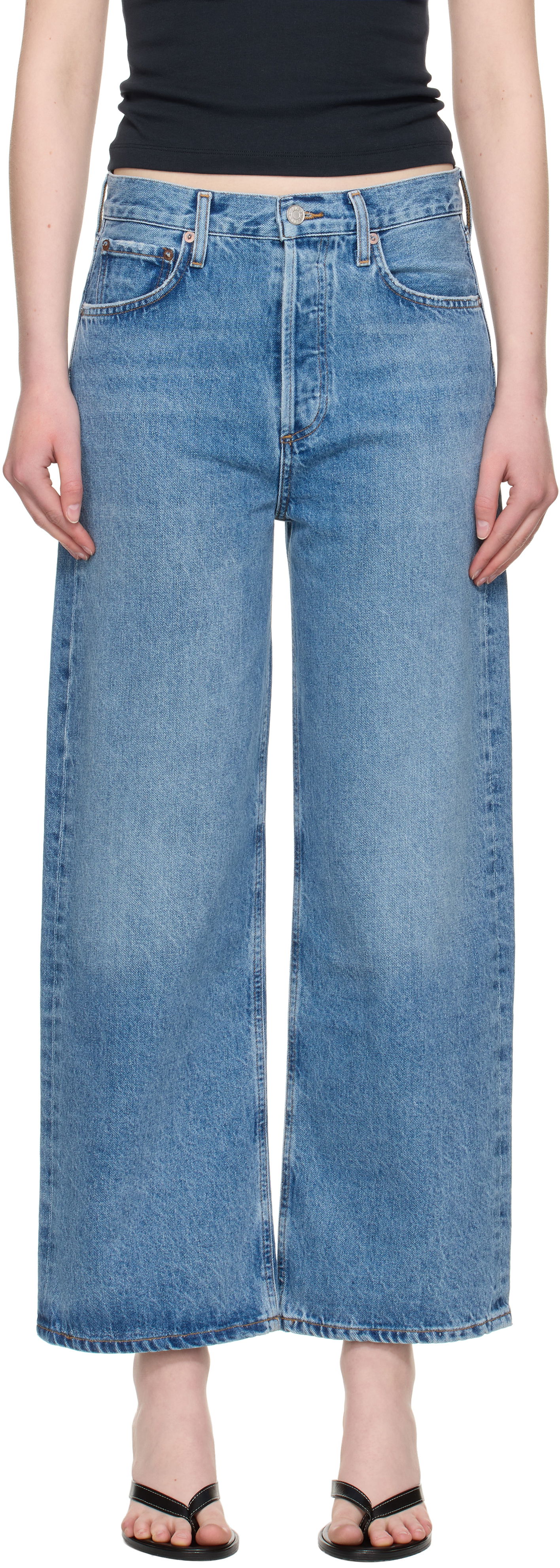 Jeans AGOLDE AGOLDE Ren Wide Leg Jeans Blå | A9191-1765, 0