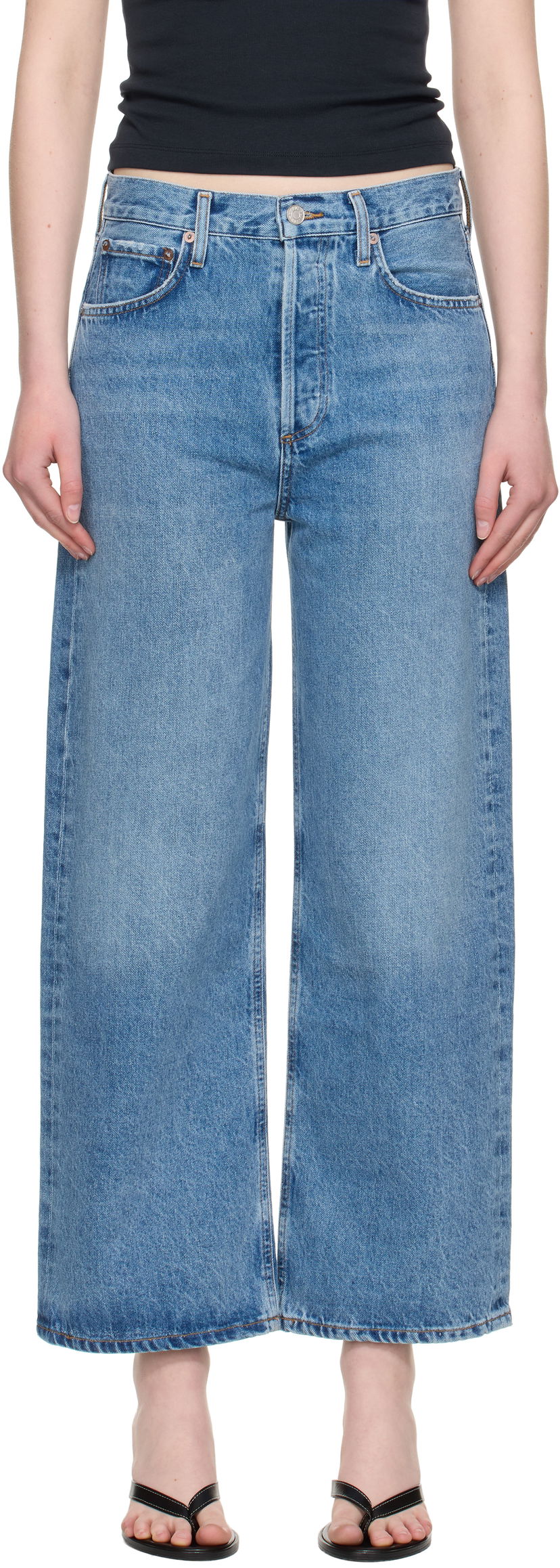 Jeans AGOLDE AGOLDE Ren Wide Leg Jeans Blå | A9191-1765